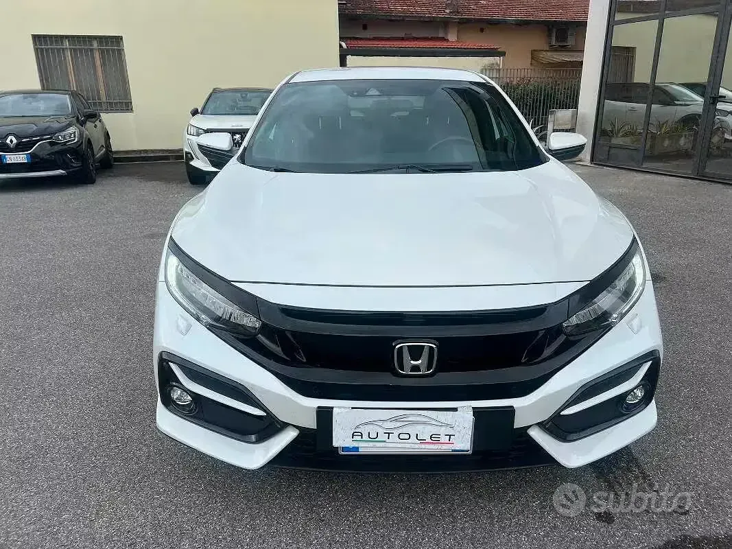 Usata Honda Civic Comfort 126 CV (92 kW) 2020 Bianco Berlina