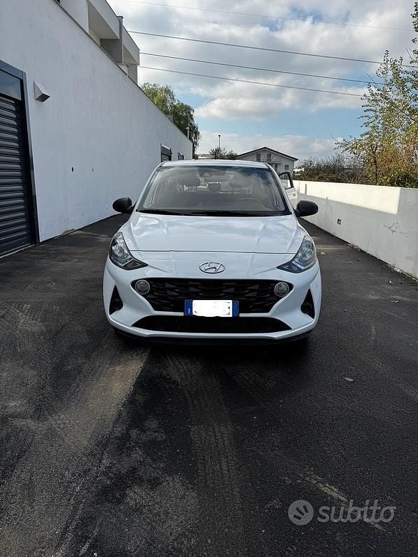 Usata Hyundai i10 2021 Bianco Utilitaria