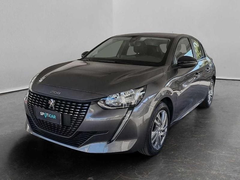 Usata Peugeot 208 Active 75 CV (55 kW) 2022 Grigio Utilitaria