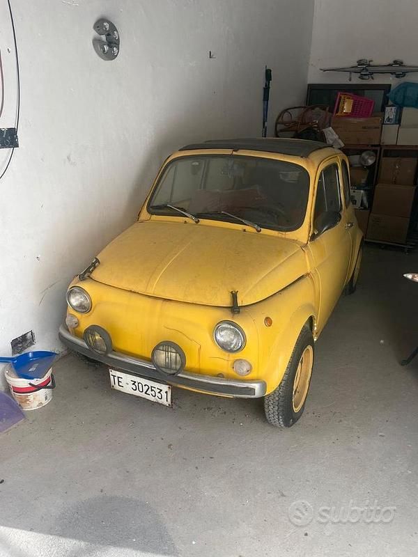 Usata Fiat Cinquecento 1970 Giallo
