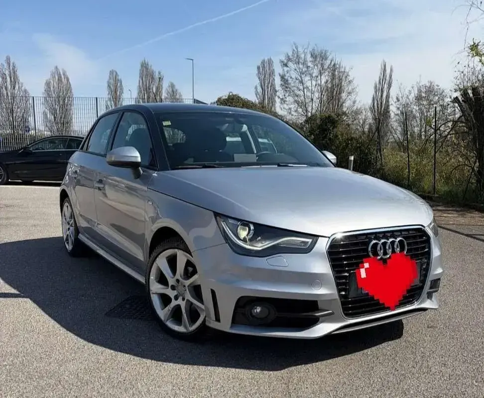 Usata Audi A1 S-Line 90 CV (66 kW) 2014 Grigio Utilitaria