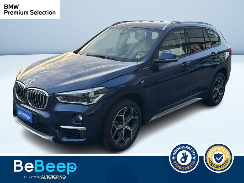 Blu metallizzato Usata 2017 BMW X1 xLine SUV | 17.400 € (Buon prezzo) - Immagine 1/3
