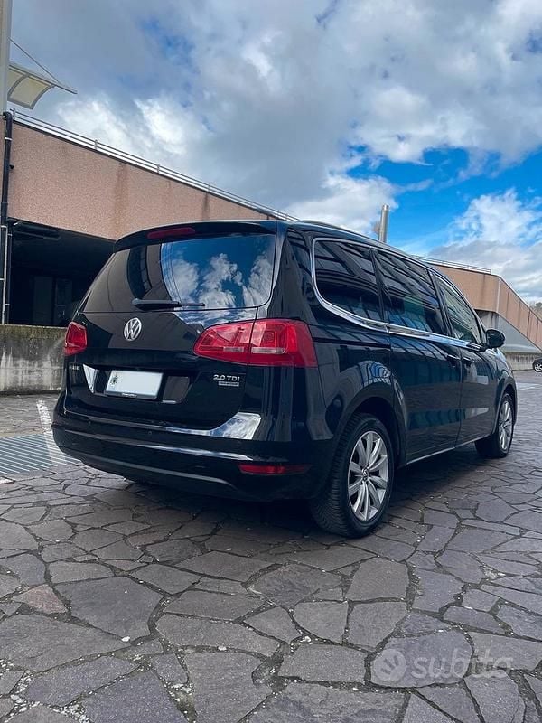 Usata VW Sharan 170 CV (125 kW) 2011 Nero Monovolume