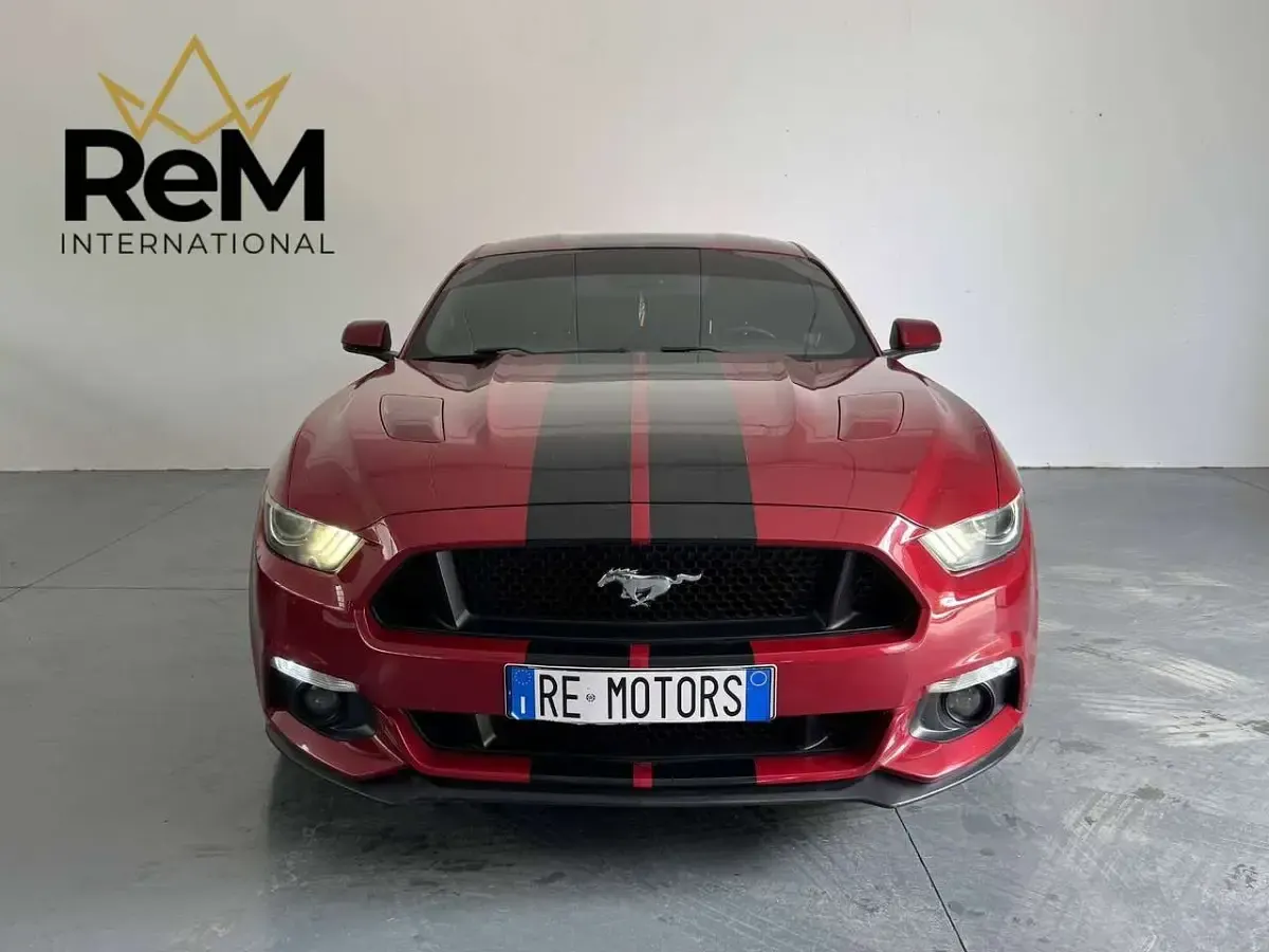 Occasion Ford Mustang GT Fastback 417 PK (306 kW) 2016 Rood Coupé
