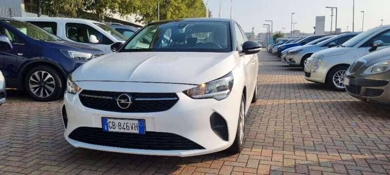 Usata Opel Corsa Edition 102 CV (75 kW) 2021 Bianco Berlina