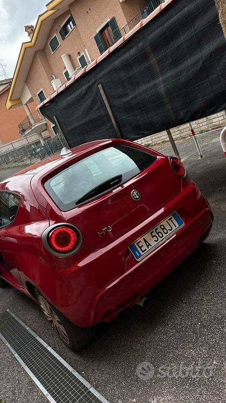 Usata Alfa Romeo MiTo 79 CV (58 kW) 2009 Rosso Utilitaria