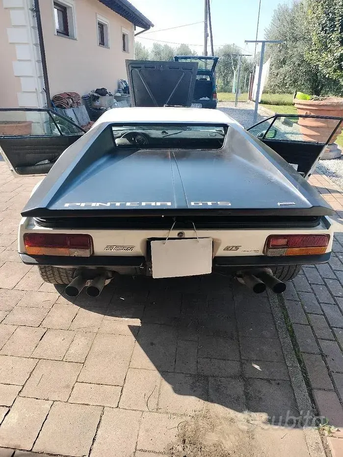 Usata De Tomaso Pantera 1970 Bianco Coupé