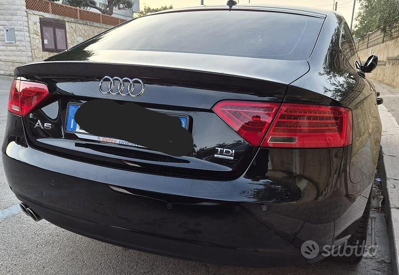 Usata Audi A5 Sportback Advanced 190 CV (139 kW) 2014 Nero Utilitaria