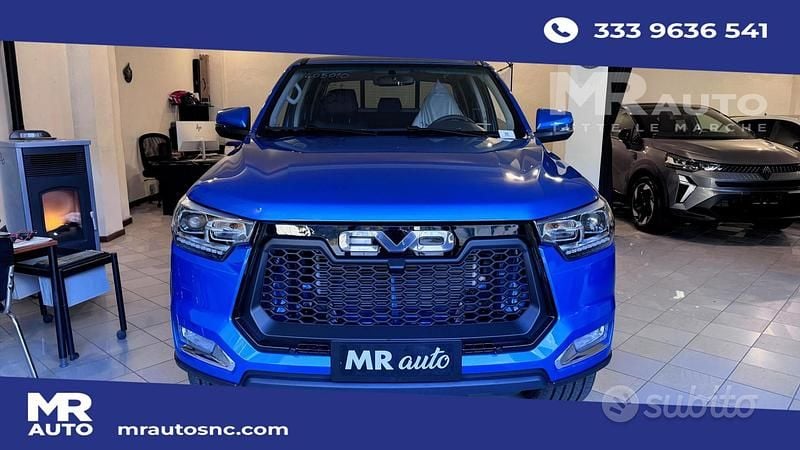 Nuova EVO Cross 4 136 CV (100 kW) 2025 Blu Pick-up