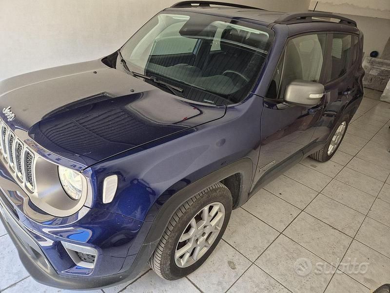 Usata Jeep Renegade Limited 130 CV (95 kW) 2021 Blu SUV
