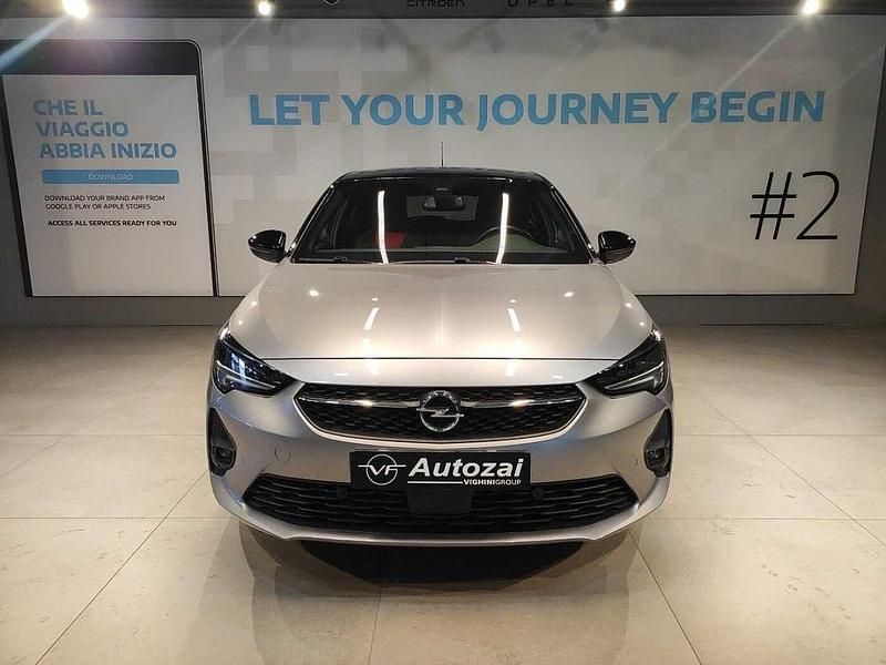 Usata Opel Corsa-e GS Line 100 kW (136 CV) 2021 Grigio Utilitaria