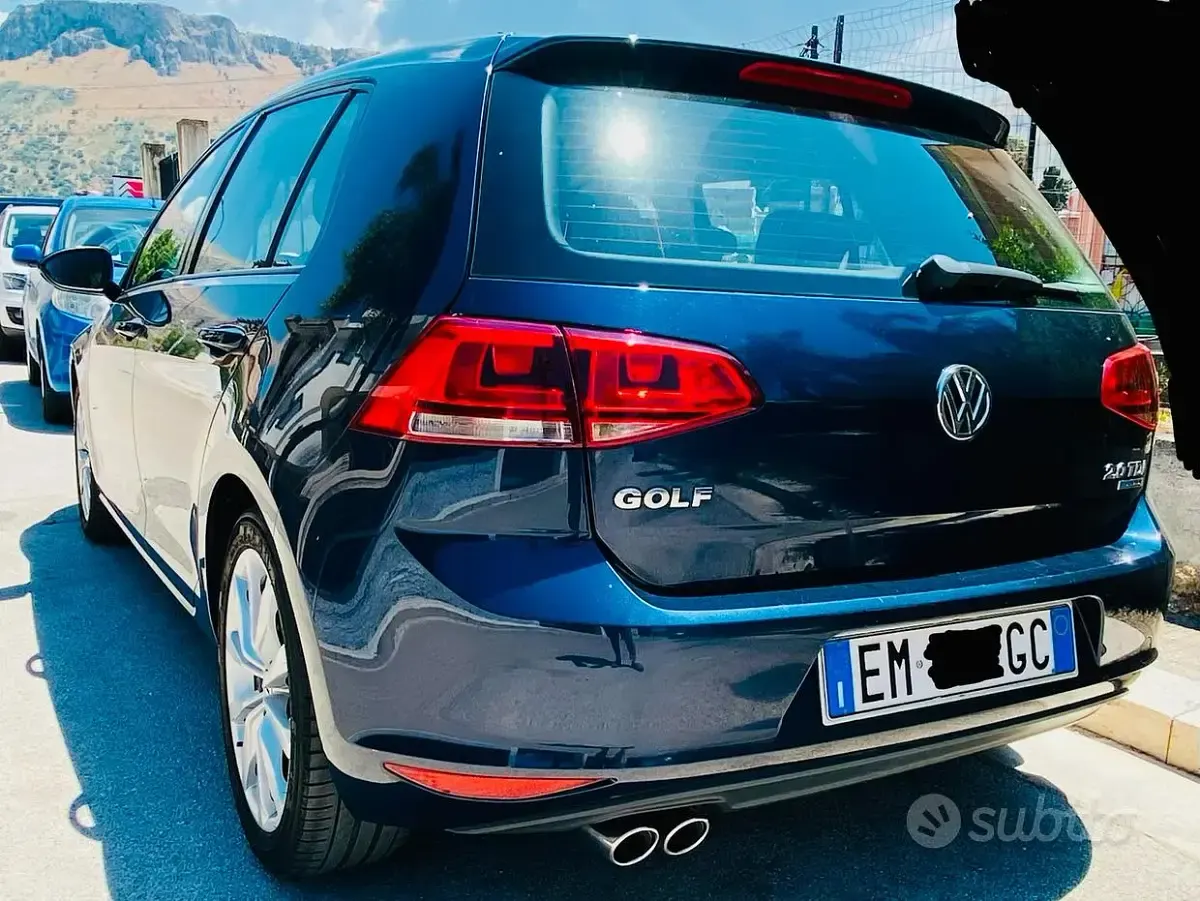 Usata VW Golf VII Highline 150 CV (110 kW) 2013 Bluazzurro Berlina