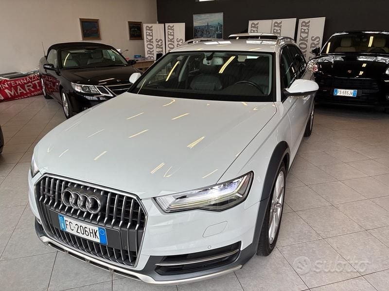 Usata Audi A6 Allroad Comfort 272 CV (200 kW) 2016 Bianco Station wagon