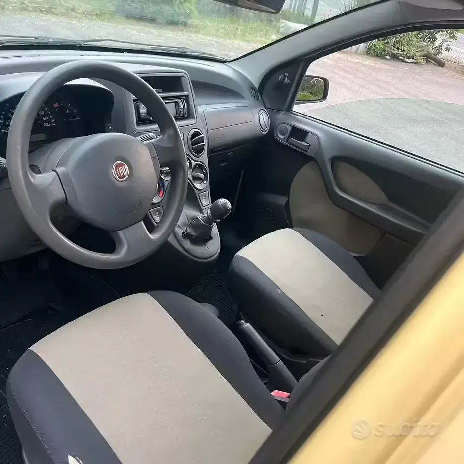 Usata Fiat Panda 60 CV (44 kW) 2007 Giallo Utilitaria