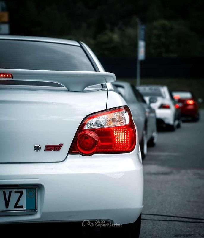 Usata Subaru Impreza 280 CV (205 kW) 2003 Bianco Berlina