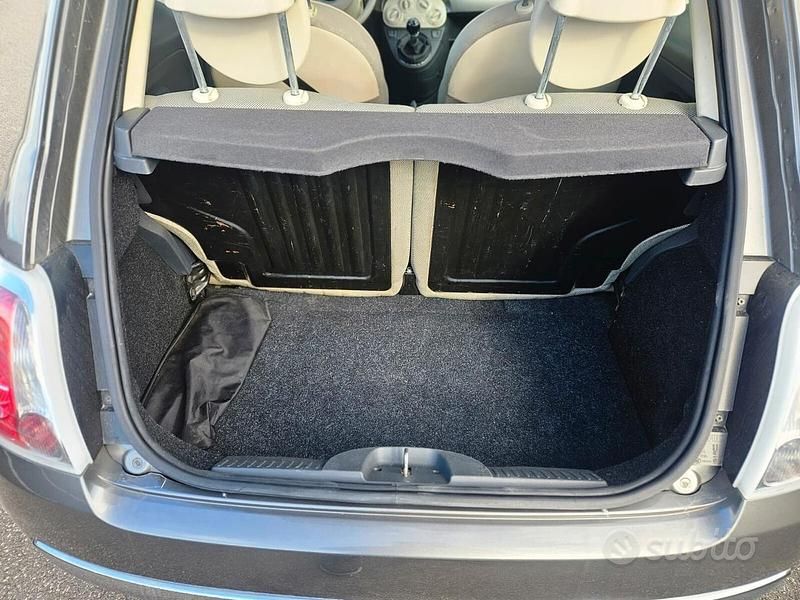 Usata Fiat 500 Lounge 85 CV (62 kW) 2011 Grigio Berlina