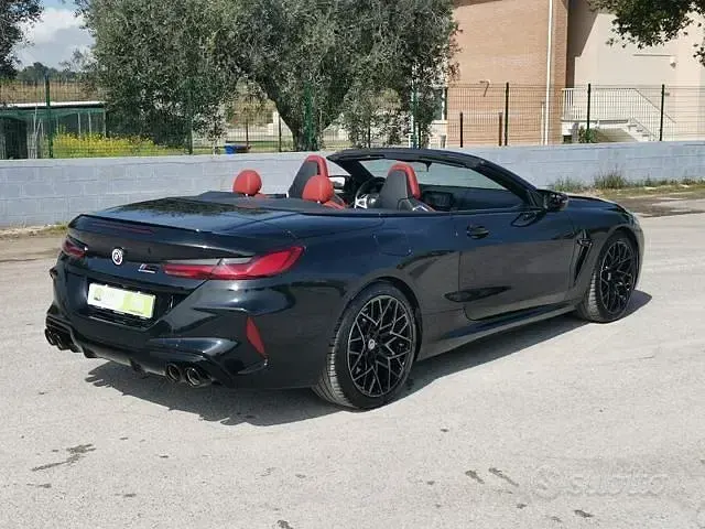 Usata BMW M8 Cabriolet Competition Edition 625 CV (459 kW) 2021 Nero Cabrio