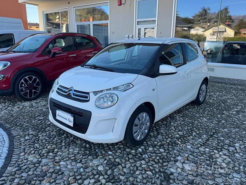Usata Citroën C1 Feel 69 CV (50 kW) 2017 Bianco Utilitaria