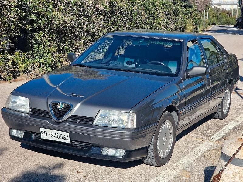 Usata Alfa Romeo 164 1989 Grigio Berlina