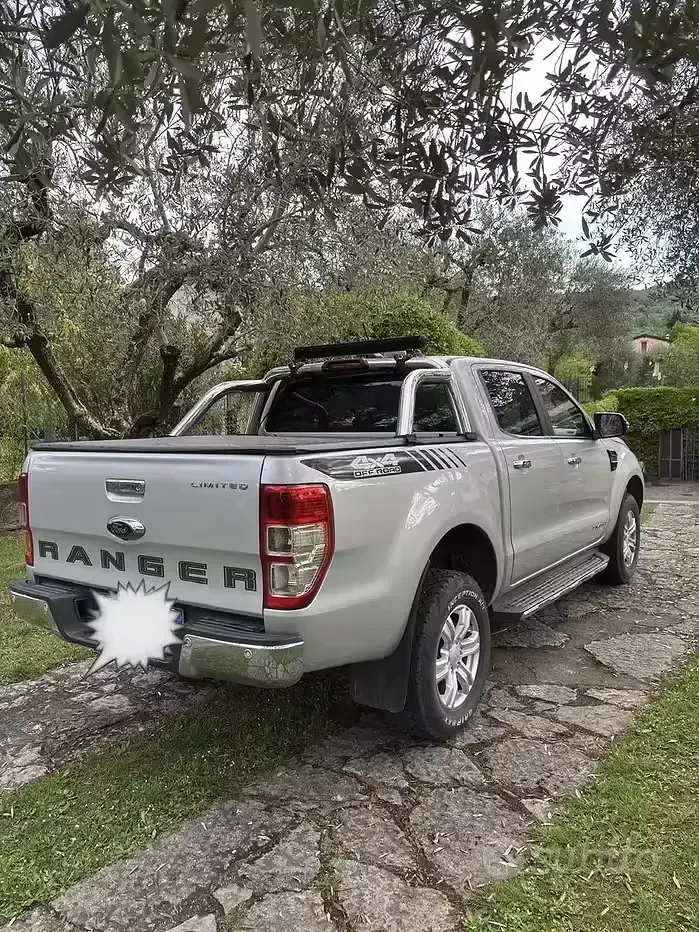 Begagnad Ford Ranger Limited 160 HK (117 kW) 2019 Grå Pickup