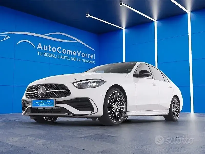 Usata Mercedes C200 AMG Line Premium 204 CV (150 kW) 2025 Bianco Berlina