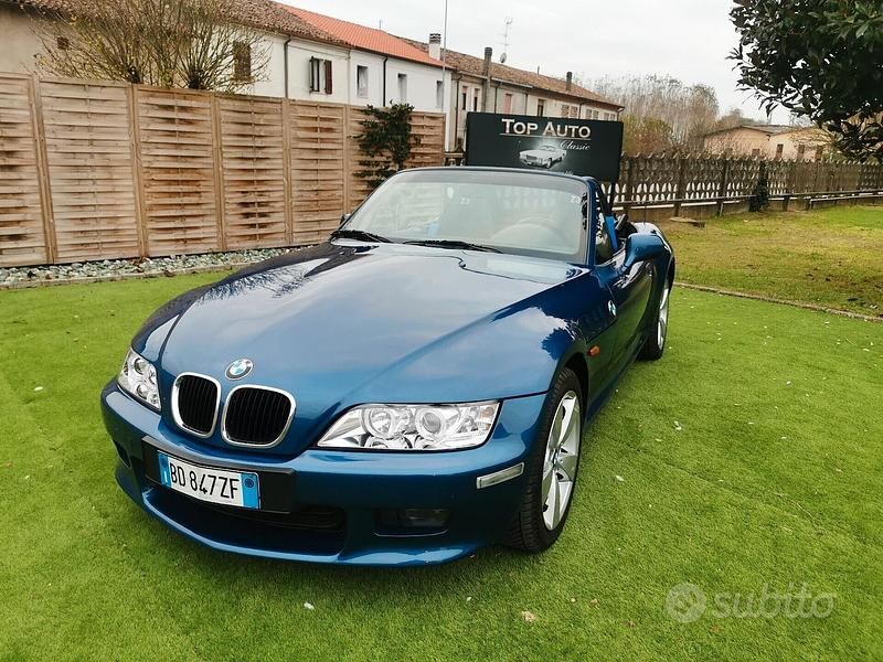 Usata BMW Z3 150 CV (110 kW) 1999 Blu Cabrio