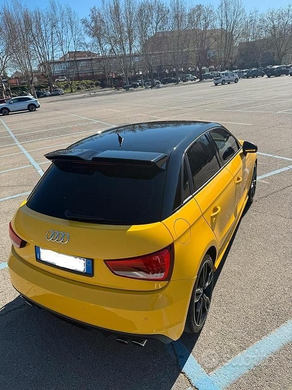 Usata Audi S1 231 CV (169 kW) 2016 Giallo Utilitaria