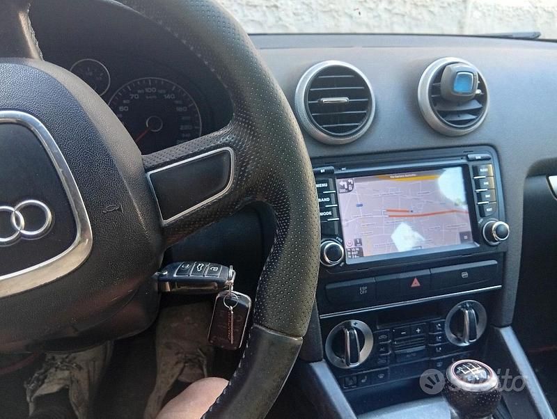 Usata Audi A3 90 CV (66 kW) 2009 Nero Utilitaria