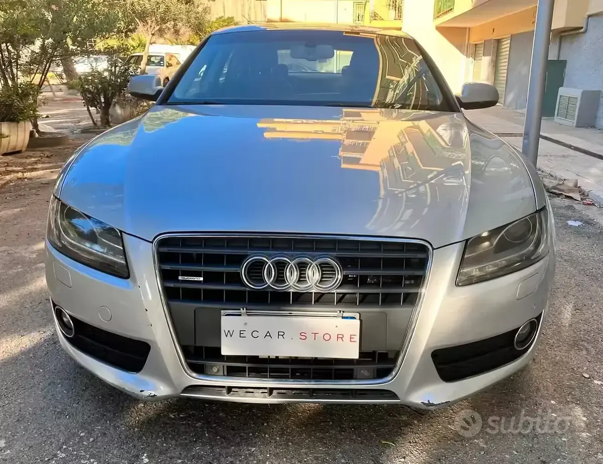 Usata Audi A5 Advanced 170 CV (125 kW) 2010 Grigio Coupé
