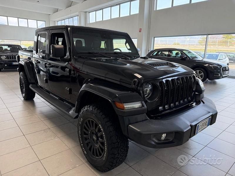 Usata Jeep Gladiator 80th Anniversary 264 CV (194 kW) 2021 Nero Pick-up