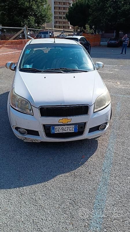 Usata Chevrolet Aveo 2010 Bianco Utilitaria