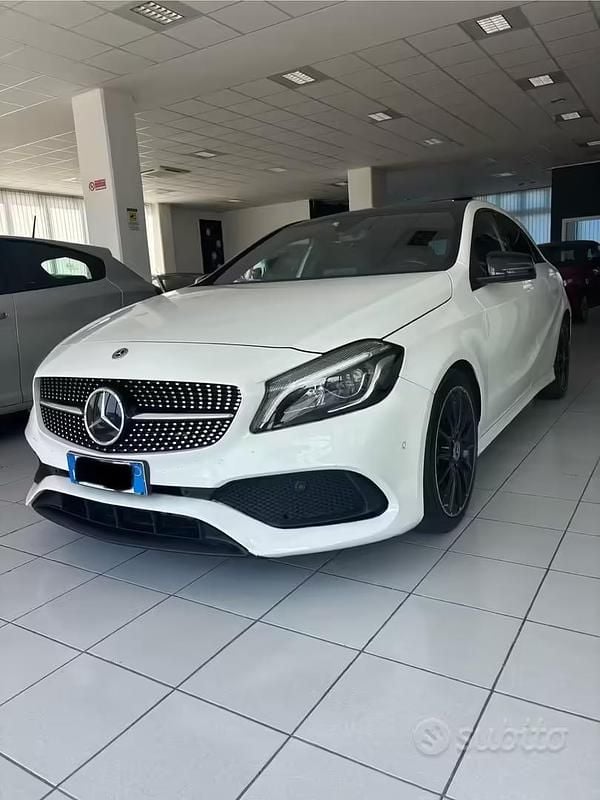 Usata Mercedes A220 Premium 176 CV (129 kW) 2017 Bianco Berlina