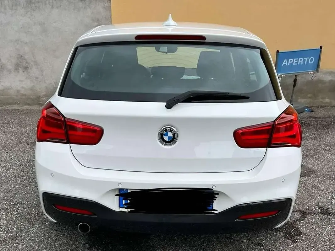 Usata BMW 116 M Sport 116 CV (85 kW) 2018 Bianco Utilitaria