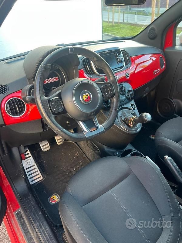 Usata Abarth 595 2017 Rosso