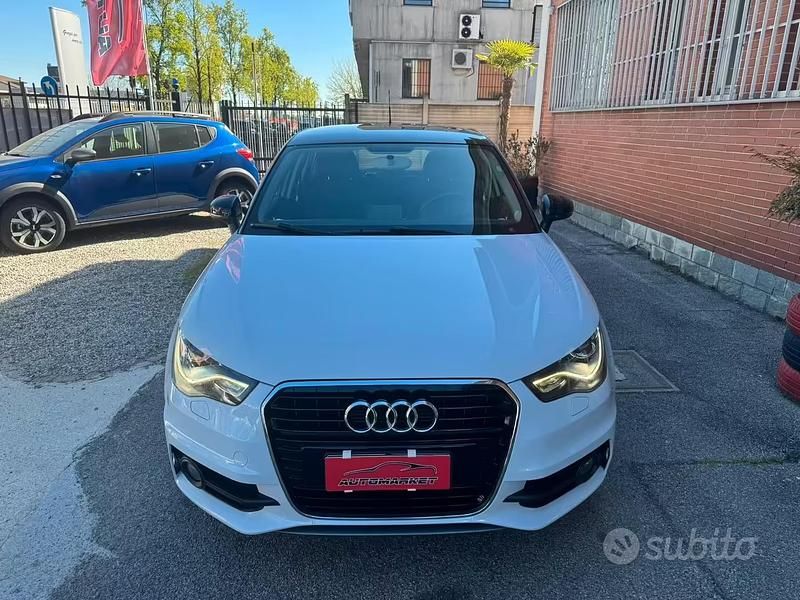Usata Audi A1 S-Line 86 CV (63 kW) 2013 Bianco Utilitaria