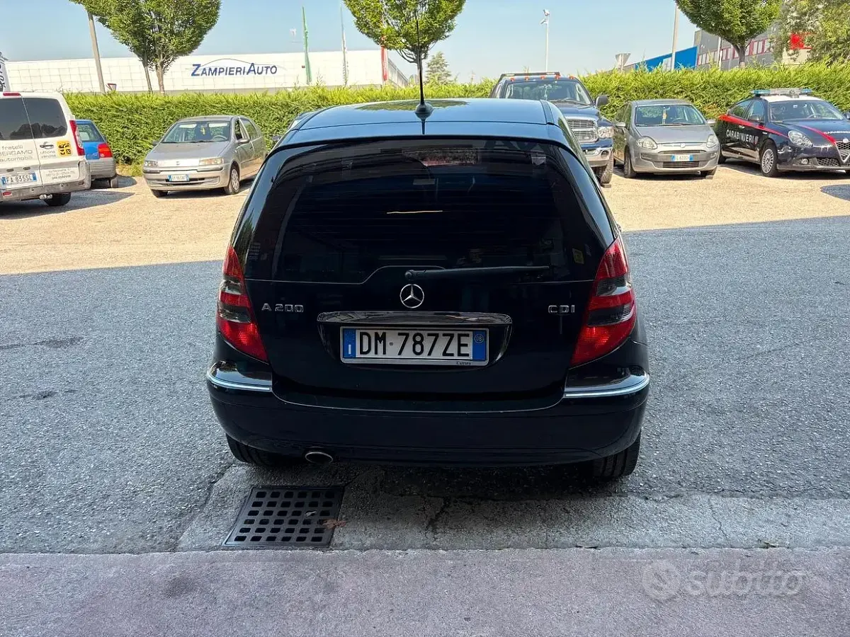 Usata Mercedes A200 Avantgarde 140 CV (102 kW) 2008 Nero Monovolume