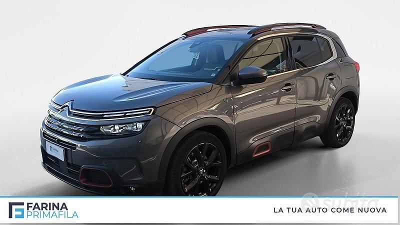 Grigio scuro Usata 2021 Citroën C5 Aircross Shine SUV | 18.400 € (Super prezzo) - Immagine 1/4