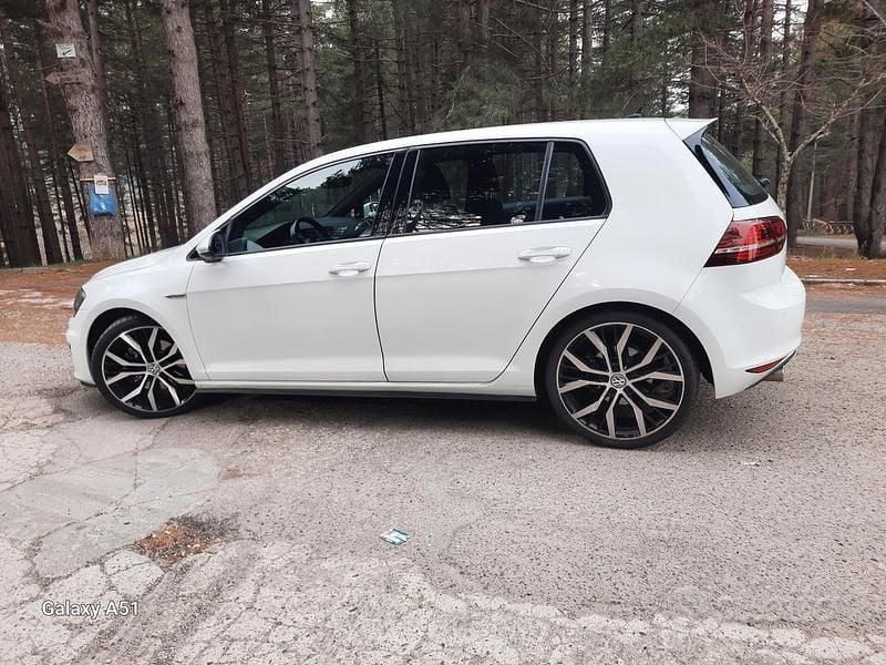 Usata VW Golf VII GTD 184 CV (135 kW) 2016 Bianco Berlina