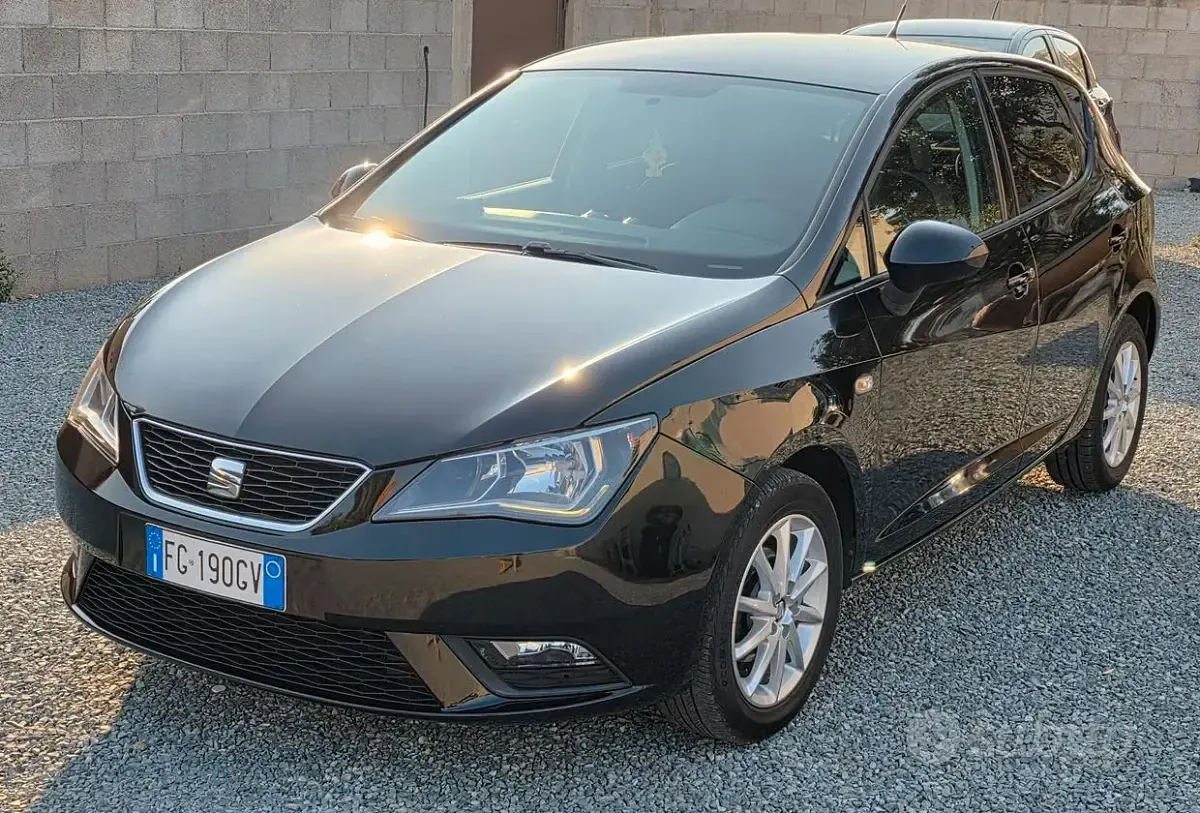 Usata Seat Ibiza Style 90 CV (66 kW) 2016 Nero Berlina