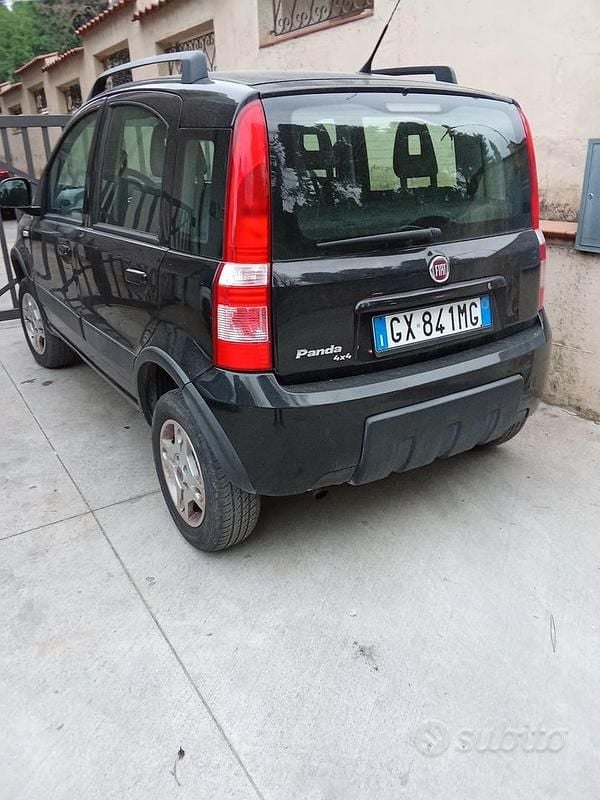 Usata Fiat Panda 4x4 2012 Nero Utilitaria