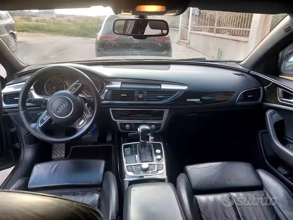 Usado Audi A6 S-Line 245 CV (180 kW) 2011 Negro Berlina