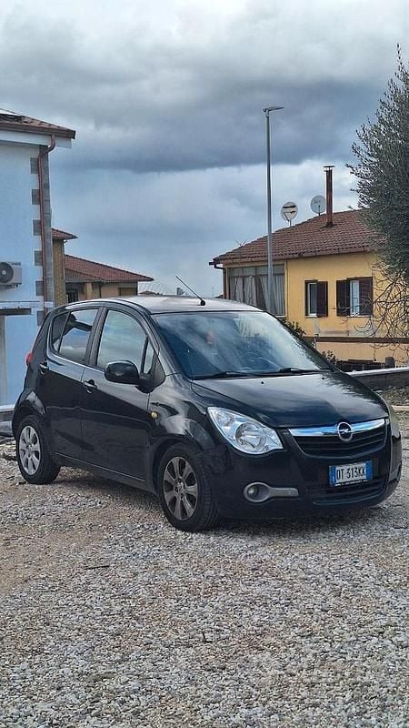 Usata Opel Agila 2008 Nero Utilitaria