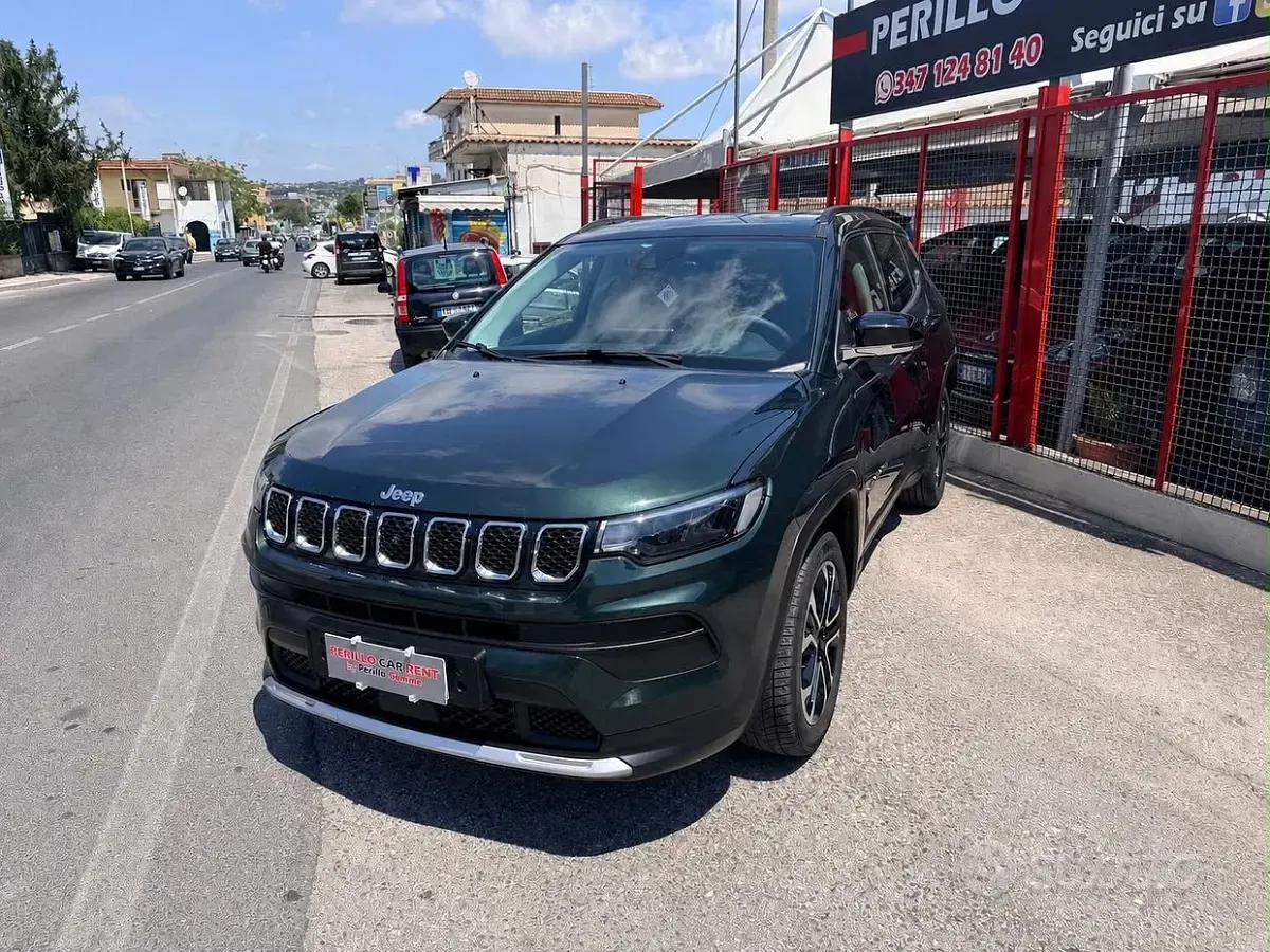 Usata Jeep Compass Limited 150 CV (110 kW) 2021 Verde SUV