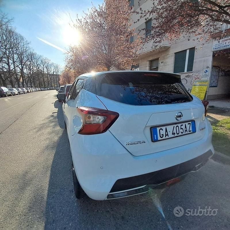 Usata Nissan Micra 117 CV (86 kW) 2020 Bianco Utilitaria