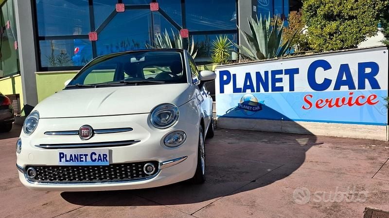Usata Fiat 500 Lounge 85 CV (62 kW) 2018 Bianco Berlina