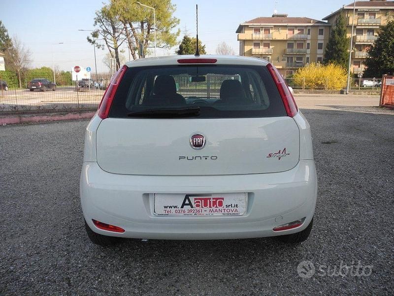 Usata Fiat Punto Street 75 CV (55 kW) 2014 Bianco Utilitaria
