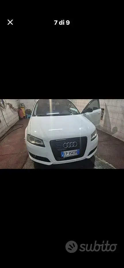 Usata Audi A3 S-Line 2008 Bianco Utilitaria