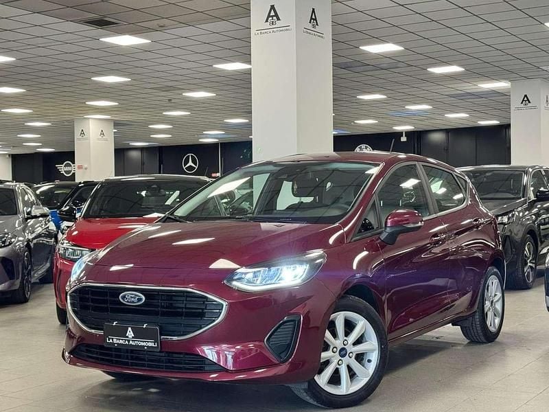 Usata Ford Fiesta Titanium 75 CV (55 kW) 2022 Rosso Utilitaria