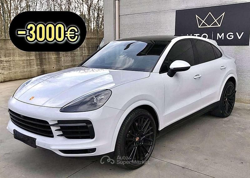 Usata Porsche Cayenne Coupe 340 CV (250 kW) 2019 Bianco Coupé