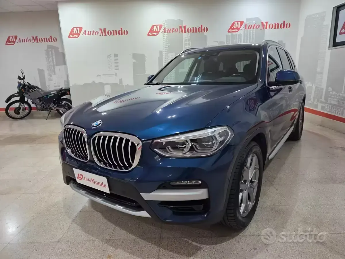 Usata BMW X3 xLine 190 CV (139 kW) 2020 Blu SUV